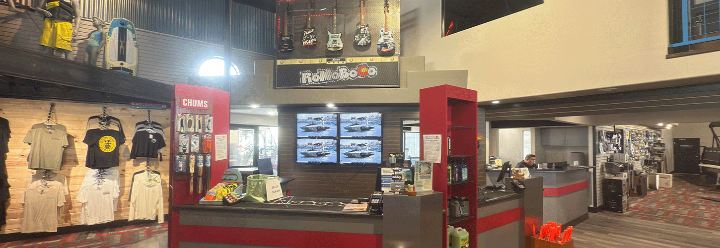 Rocky Mountain Boat Company Parts Counter Photo